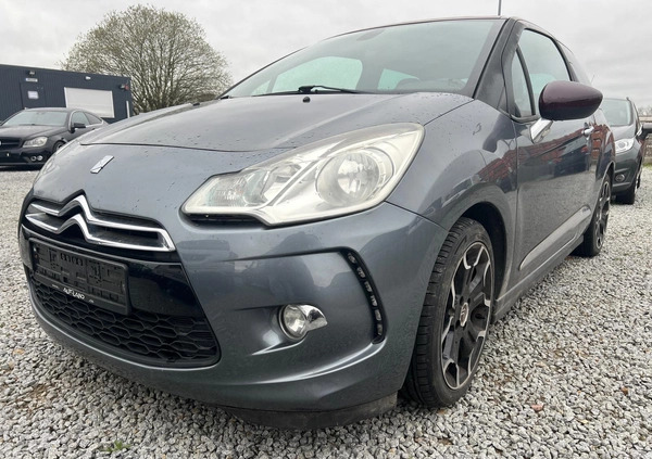 Citroen DS3 cena 12900 przebieg: 114000, rok produkcji 2010 z Zagórów małe 79